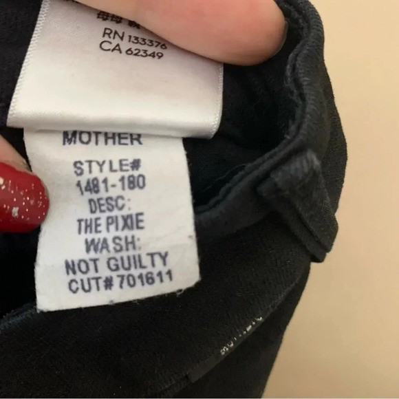 Mother The Pixie Jeans Not Guilty Size 26 - Picture 13 of 13